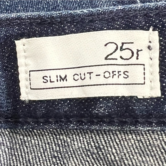 GAP 1969 Slim Cut-Off Distressed Jean Shorts Size 25 Women's - Picture 4 of 6